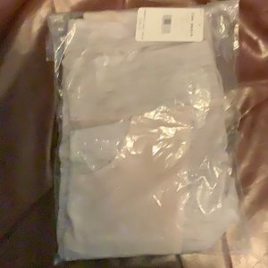 Kyoto Free People leggings size large color is greyish with a slight lilac color